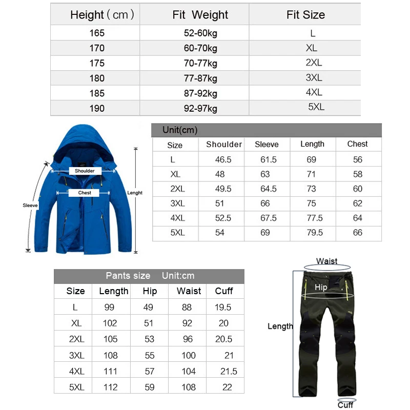 THE ARCTIC LIGHT Man Autumn Waterproof Fishing Jacket Set Pants Quick Dry Climb Hiking Trekking Camping Outdoor Clothing 5XL
THE ARCTIC LIGHT Man Autumn Waterproof Fishing Jacket Set Pants Quick Dry Climb Hiking Trekking Camping Outdoor Clothing 5XL