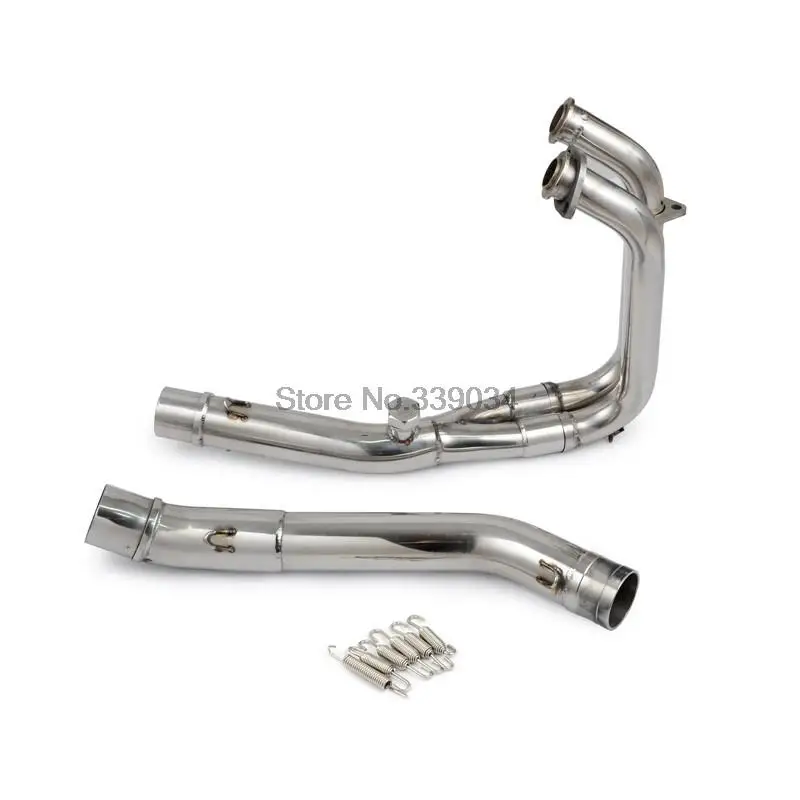 Motorcycle Stainless Header Exhaust + Mid Pipe for Kawasaki Ninja 250R 2008 2009 2010 2011 2012
Motorcycle Stainless Header Exhaust + Mid Pipe for Kawasaki Ninja 250R 2008 2009 2010 2011 2012