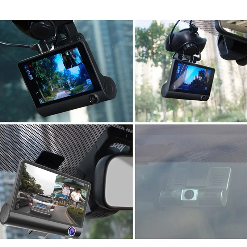 SILVERYSEA Car Dvr 3 Camera Lens 4.0Inch Video Recorder Dash Cam Auto Registrator Dual Lens with Rear View Camera DVRS Camcorder
SILVERYSEA Car Dvr 3 Camera Lens 4.0Inch Video Recorder Dash Cam Auto Registrator Dual Lens with Rear View Camera DVRS Camcorder