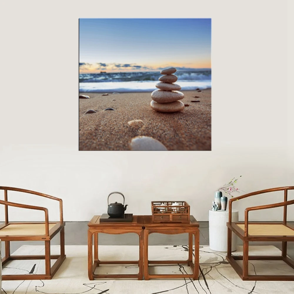 Beach Nature Office Room Wall Decor Modern Artwork Canvas Prints Stones Seaside Landscape Picture Wall Art for Home Decor Custom
Beach Nature Office Room Wall Decor Modern Artwork Canvas Prints Stones Seaside Landscape Picture Wall Art for Home Decor Custom