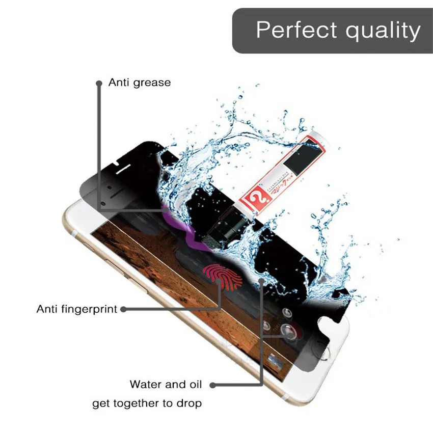0 3 мм 9H защитная пленка из закаленного стекла для iphone 5/5S/5c/6/6 Plus/7/7 plus