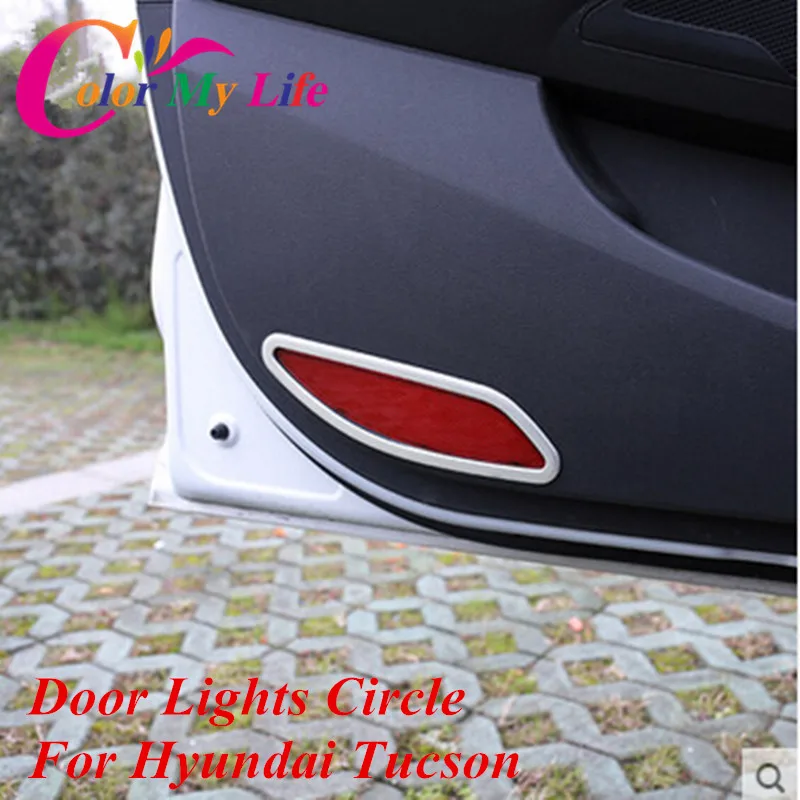 Color My Life Car Chrome Inner Door Lights Circle Sequins Interior Door Light Cover Sticker for Hyundai Tucson 2015 2016 2017
Color My Life Car Chrome Inner Door Lights Circle Sequins Interior Door Light Cover Sticker for Hyundai Tucson 2015 2016 2017