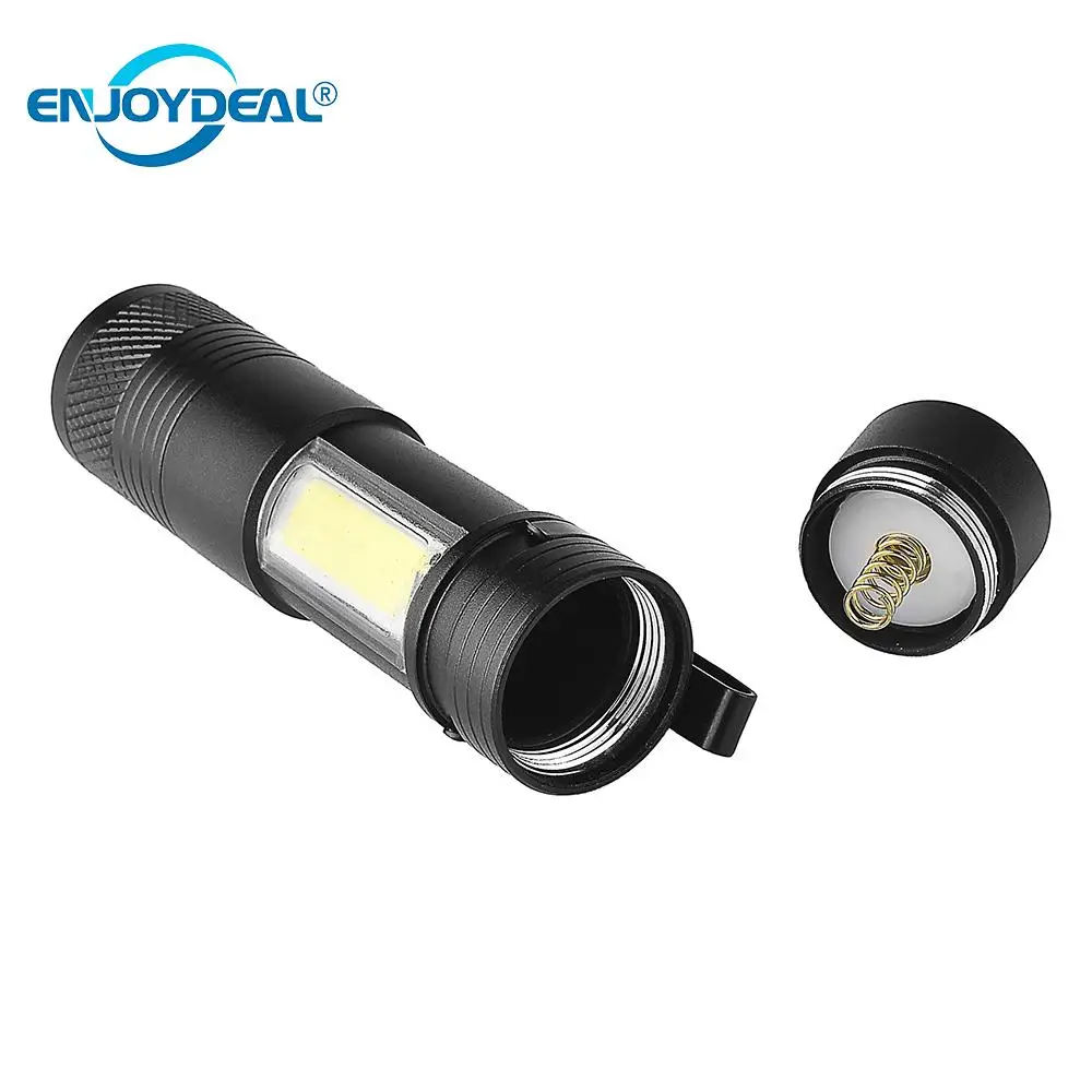Black Penlight LED Light Portable Q5 COB LED Flashlight 4 Mode Focus Torch Portable Work Lamp Camping Lanterna AA/14500 Battery
Black Penlight LED Light Portable Q5 COB LED Flashlight 4 Mode Focus Torch Portable Work Lamp Camping Lanterna AA/14500 Battery