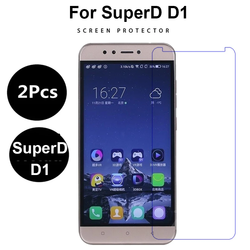 Закаленное стекло 9H для SuperD D1 Взрывозащищенная защитная пленка переднего ЖК