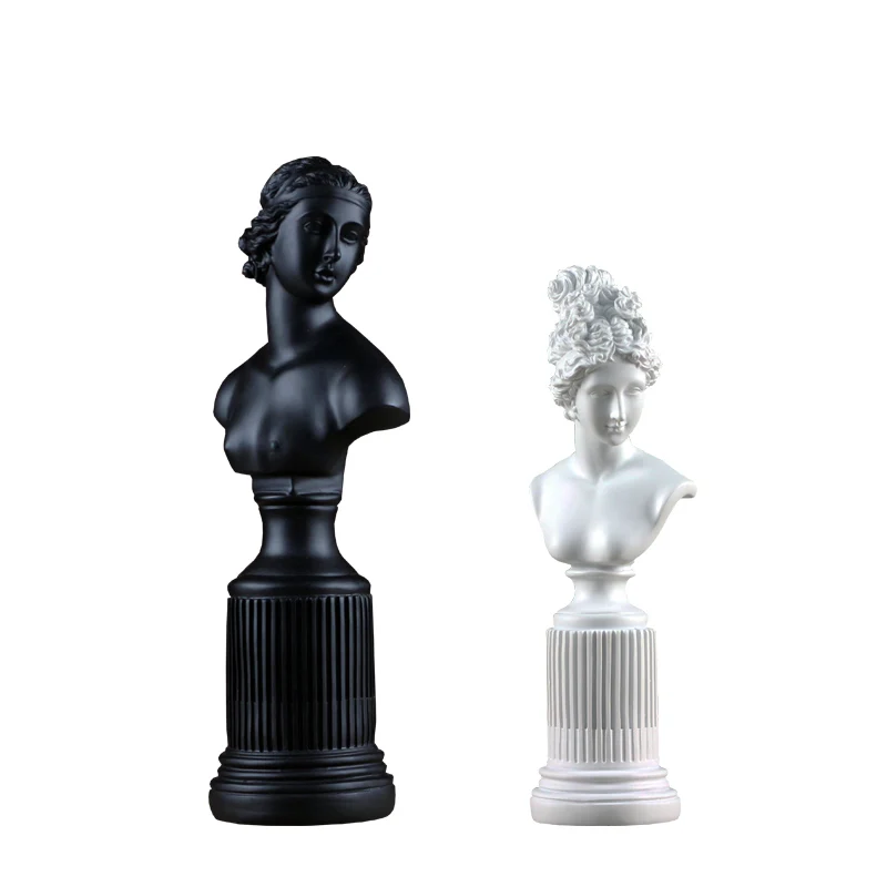 black white Modern resin girls figurine home decor crafts room decoration objects vintage ornament resin lady goddess statue
black white Modern resin girls figurine home decor crafts room decoration objects vintage ornament resin lady goddess statue