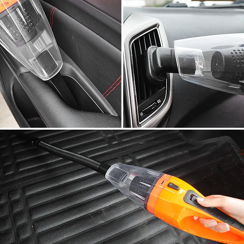 Upgraded Car Vacuum Cleaner Powerful Car Vacuum Cleaner Strong Suction In The Car High-power Wet and Dry 12V Car
Upgraded Car Vacuum Cleaner Powerful Car Vacuum Cleaner Strong Suction In The Car High-power Wet and Dry 12V Car