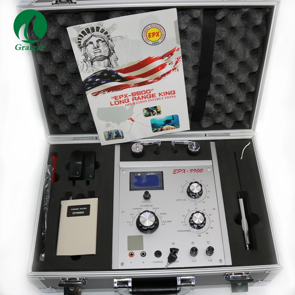 Detector Long Rang for Gold Silver Copper P.G Tin Aluminum Diamond Silver Metal Detector EPX-9900
Detector Long Rang for Gold Silver Copper P.G Tin Aluminum Diamond Silver Metal Detector EPX-9900