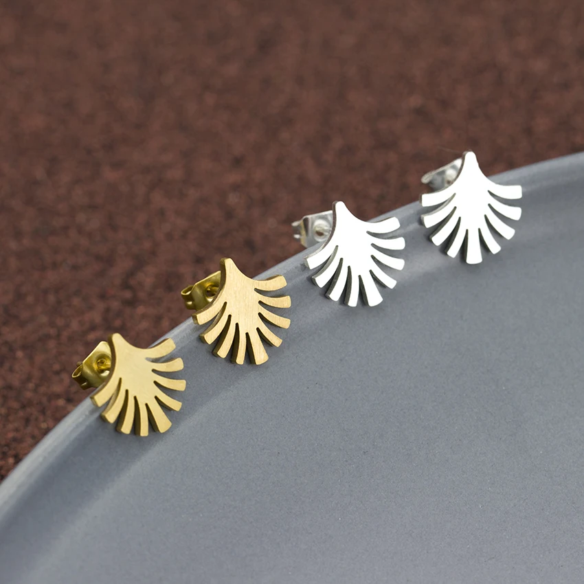 10Pairs Delicate Palm Tree Earrings Studs Wholesale Stainless Steel Jewellery Rose Gold Brincos Femme Small Women Accessories
10Pairs Delicate Palm Tree Earrings Studs Wholesale Stainless Steel Jewellery Rose Gold Brincos Femme Small Women Accessories