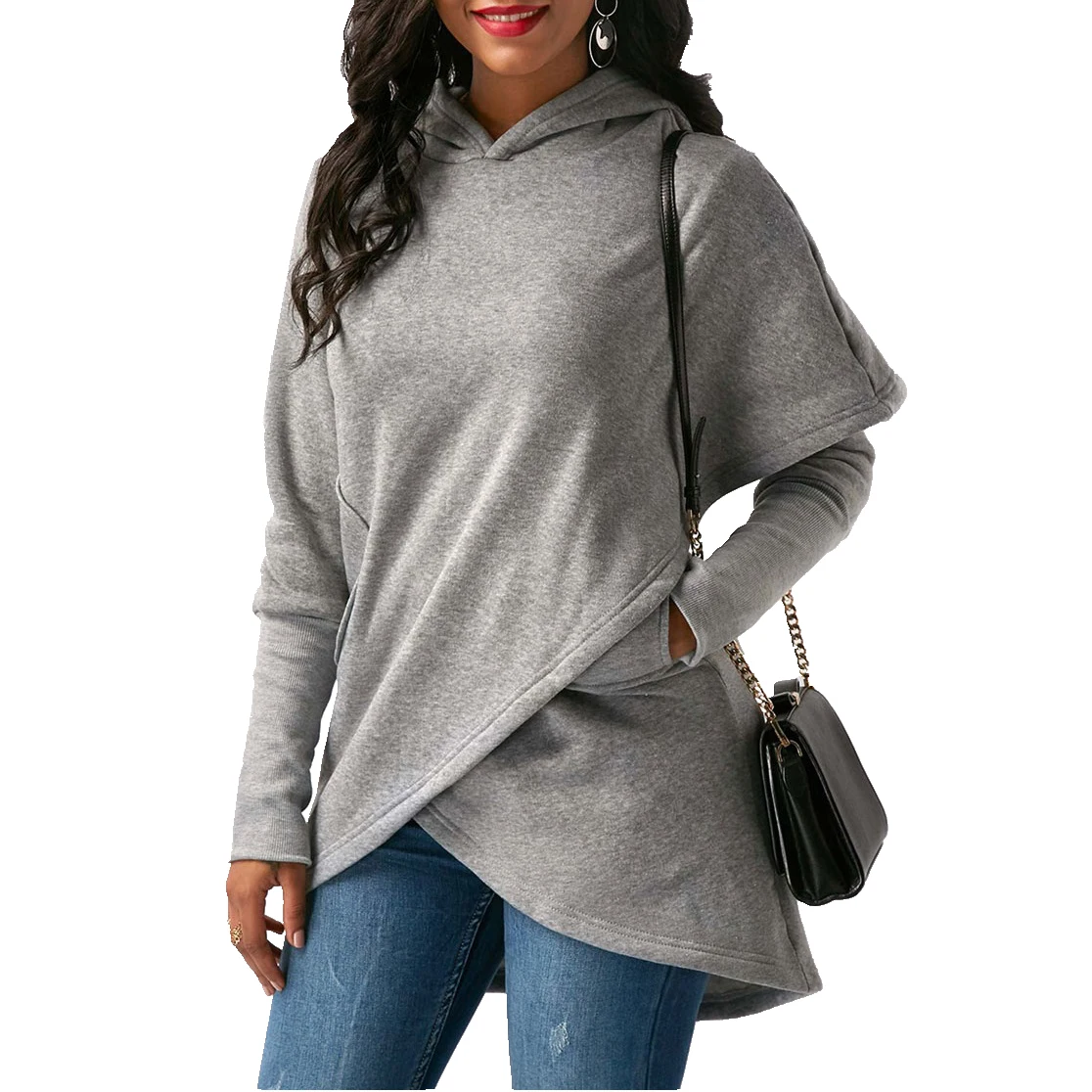 2018 New Women Casual Long Sleeve Hoodies Spring Irregular Sweatshirt Jumper Hooded Pullover Tops Coat
2018 New Women Casual Long Sleeve Hoodies Spring Irregular Sweatshirt Jumper Hooded Pullover Tops Coat