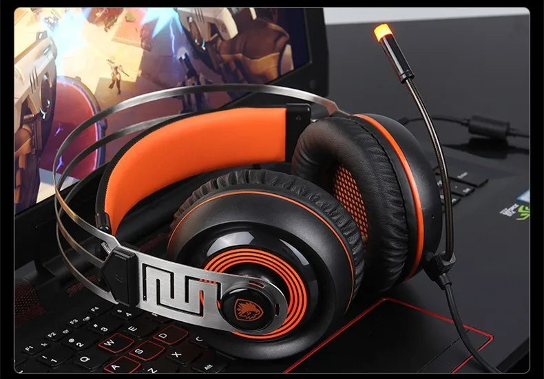 SADES A7 headset gaming headset with microphone version 7.1 vibration light bass headphones for LOL, DOTA2 Fast delivery
SADES A7 headset gaming headset with microphone version 7.1 vibration light bass headphones for LOL, DOTA2 Fast delivery