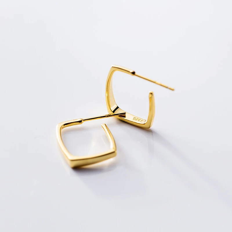 Square Earrings 925 Silver Pendientes Vintage Jewelry Minimalism Creative Unique Gift for Birthday Oorbellen Brincos for Women
Square Earrings 925 Silver Pendientes Vintage Jewelry Minimalism Creative Unique Gift for Birthday Oorbellen Brincos for Women