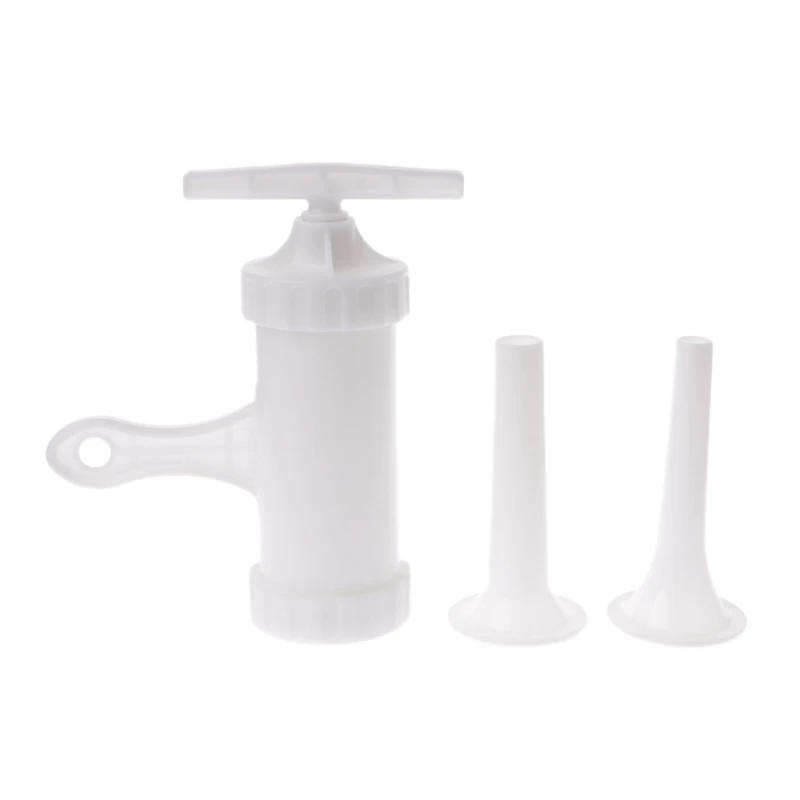 2021 New 1 Set Hand Operated Sausage Maker Enema Machin Meat Stuffer Filler Barrel Funnel
2021 New 1 Set Hand Operated Sausage Maker Enema Machin Meat Stuffer Filler Barrel Funnel