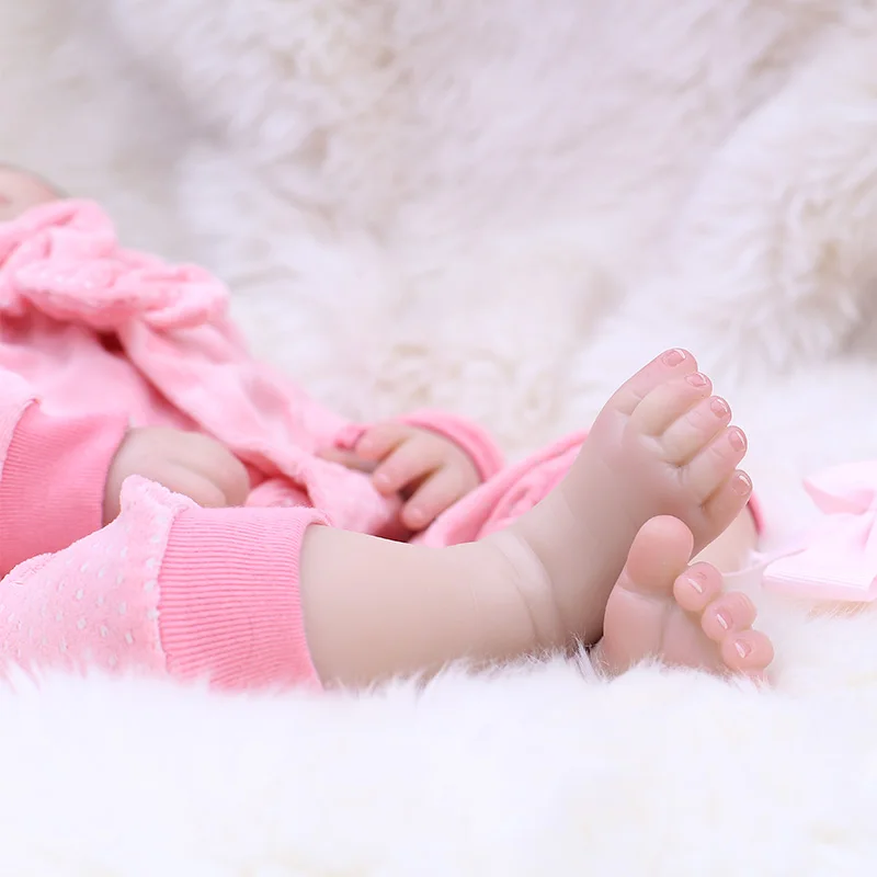 OtardDolls Silicone Reborn Dolls Toys for Girls real Alive baby Doll pink sleeping clothing set bebe reborn menina de silicone
OtardDolls Silicone Reborn Dolls Toys for Girls real Alive baby Doll pink sleeping clothing set bebe reborn menina de silicone