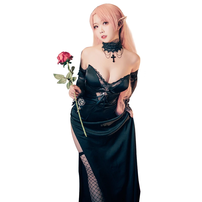 Azur Lane Game Cos Battleship Duke Dress Cosplay Costume Female Sexy Outfits Sets Black Dresses
Azur Lane Game Cos Battleship Duke Dress Cosplay Costume Female Sexy Outfits Sets Black Dresses