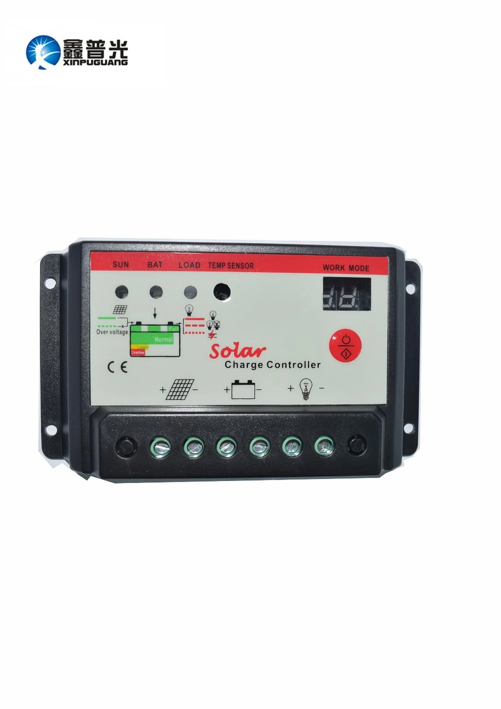Xinpuguang Солнечный контроллер 20A 12 V/24 V для модуля солнечной панели солнечная