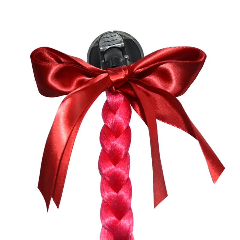 2021 New Motorcycle Helmet Braids Woman Braids Wig For Motorbike Helmets 17 Colors Twist Dual Pigtail Ponytail With Sucker Bow
2021 New Motorcycle Helmet Braids Woman Braids Wig For Motorbike Helmets 17 Colors Twist Dual Pigtail Ponytail With Sucker Bow