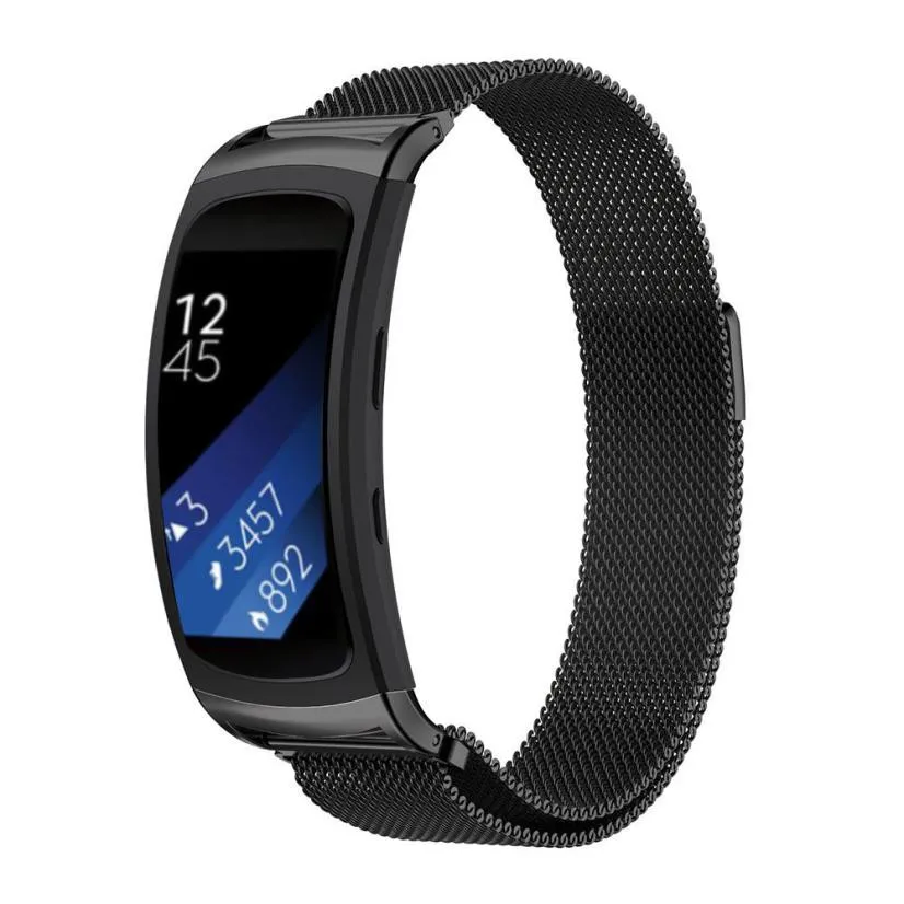 Миланская Магнитная Петля HL браслет из нержавеющей стали для Samsung Gear Fit 2 SM R360