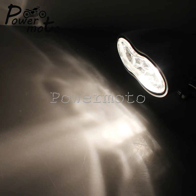 Motorcycle Retro Aluminum Wave Oval Twin Headlight Black Dual Headlamp H3 Halogen Beam Custom Light For Harley Chopper Bobber
Motorcycle Retro Aluminum Wave Oval Twin Headlight Black Dual Headlamp H3 Halogen Beam Custom Light For Harley Chopper Bobber