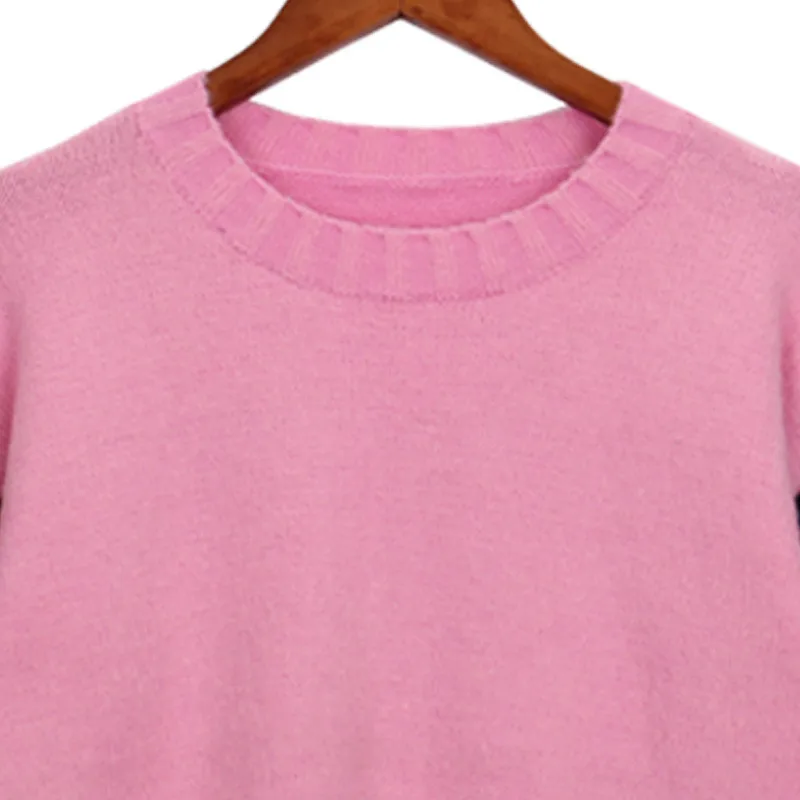 New Autumn Winter Women Sweaters Vestido Casual Plus Size Loose O-Neck Solid Pullovers Knitted Sweaters For Women Large Sweaters
New Autumn Winter Women Sweaters Vestido Casual Plus Size Loose O-Neck Solid Pullovers Knitted Sweaters For Women Large Sweaters