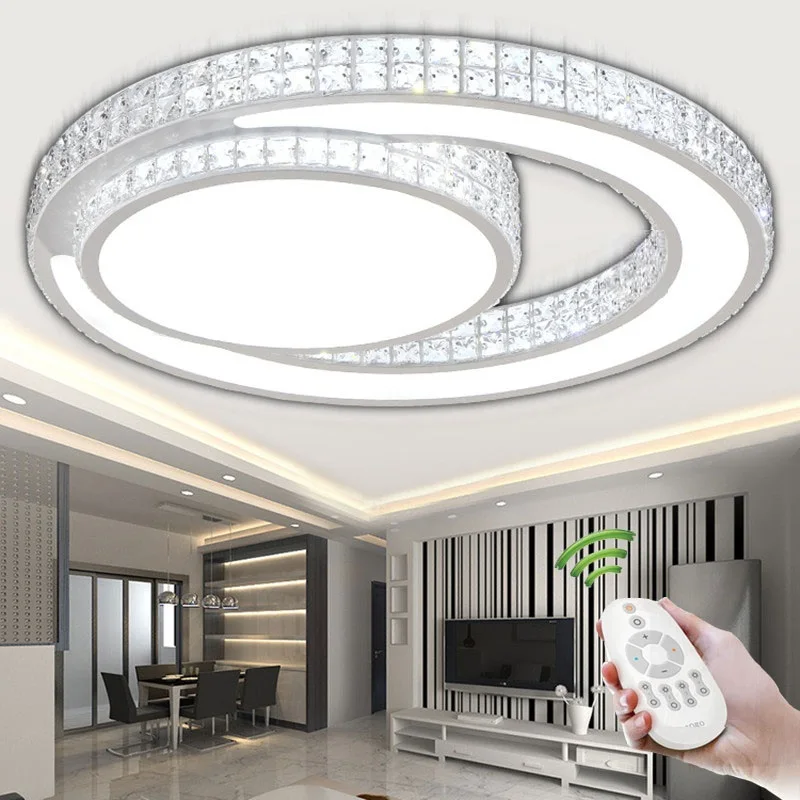 Ring Crystal Acrylic LED Ceiling Light Living room bedroom dining room home& business Dimming ceiling lamp 110-240V
Ring Crystal Acrylic LED Ceiling Light Living room bedroom dining room home& business Dimming ceiling lamp 110-240V