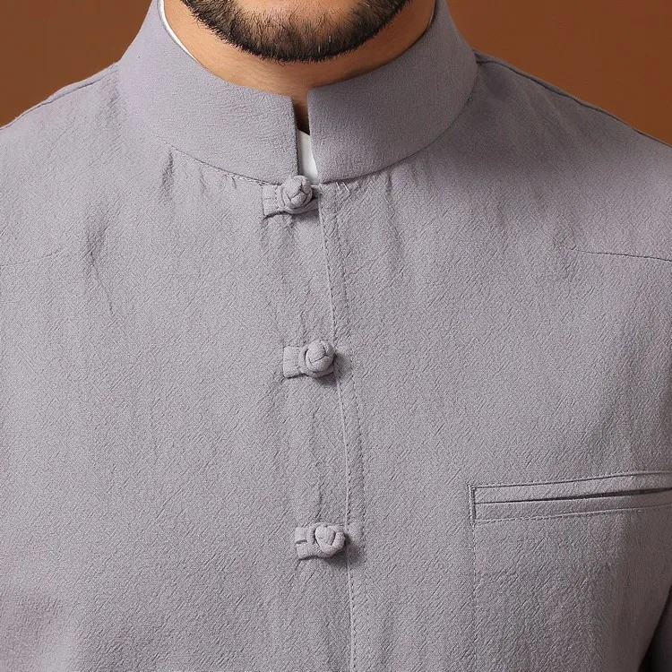 Retro Men's Long sleeve Chinese style Jacket Kung Fu Coat Solid Race breeze Tang Suit Size S M L XL XXL XXXL Free Shipping
Retro Men's Long sleeve Chinese style Jacket Kung Fu Coat Solid Race breeze Tang Suit Size S M L XL XXL XXXL Free Shipping