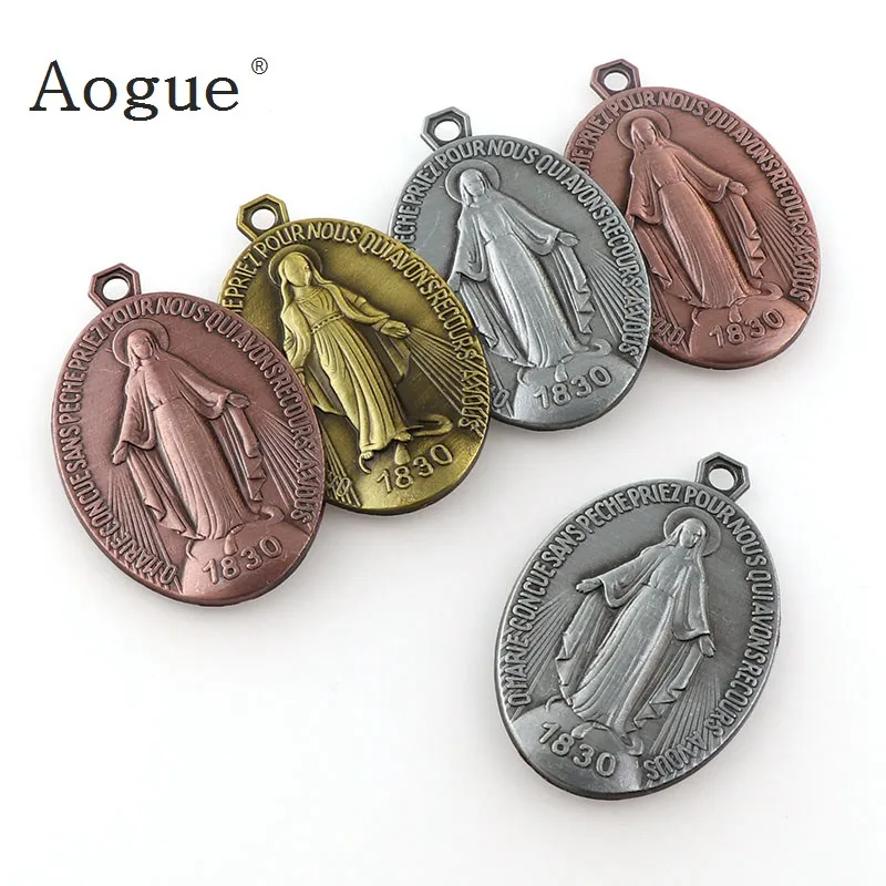 Oval Miraculous Medal Miraculous Medal Pendant Charms Round St Benedict Crucifix Pendants For Key chain Pendants Saint Joseph
Oval Miraculous Medal Miraculous Medal Pendant Charms Round St Benedict Crucifix Pendants For Key chain Pendants Saint Joseph