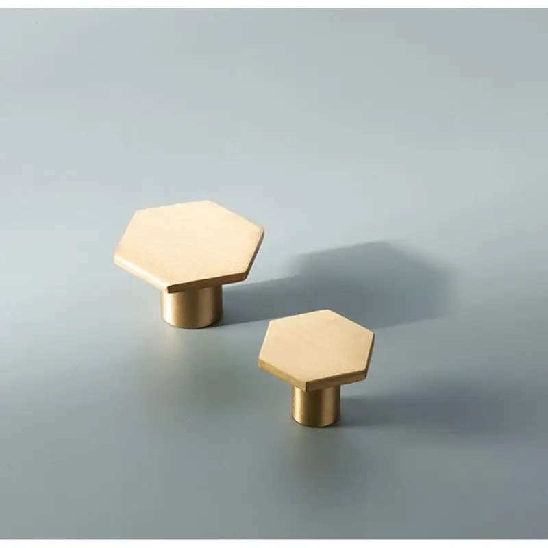 Hexagon Brass Kitchen Cabinet Knobs Modern Drawer Dresser Furniture Knobs Cupboard Pulls-10Pack
Hexagon Brass Kitchen Cabinet Knobs Modern Drawer Dresser Furniture Knobs Cupboard Pulls-10Pack