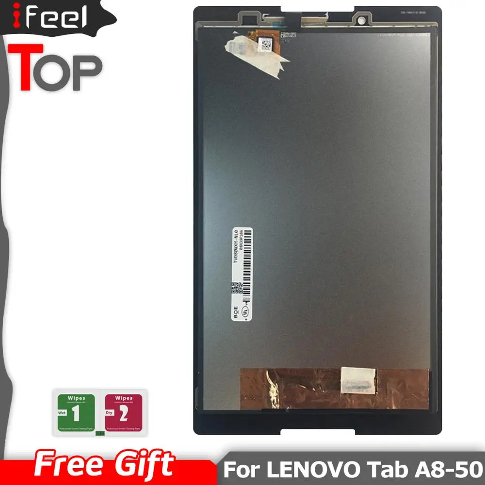 Новые ЖК дисплеи для Lenovo Tablet A8 50 A5500 H дисплей + сенсорный экран дигитайзер