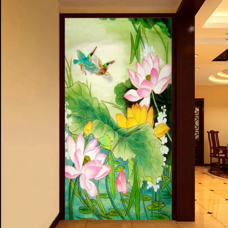 Custom 3d mural 3D stereo wallpaper lotus flower embossed carved Mural custom living room lobby studio wallpaper
Custom 3d mural 3D stereo wallpaper lotus flower embossed carved Mural custom living room lobby studio wallpaper