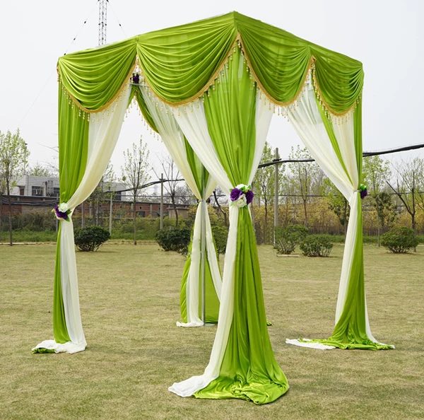 3mHeiight *3mwidth ice silk colorful drapes with swags gold tassels for wedding retangular square pavilion
3mHeiight *3mwidth ice silk colorful drapes with swags gold tassels for wedding retangular square pavilion