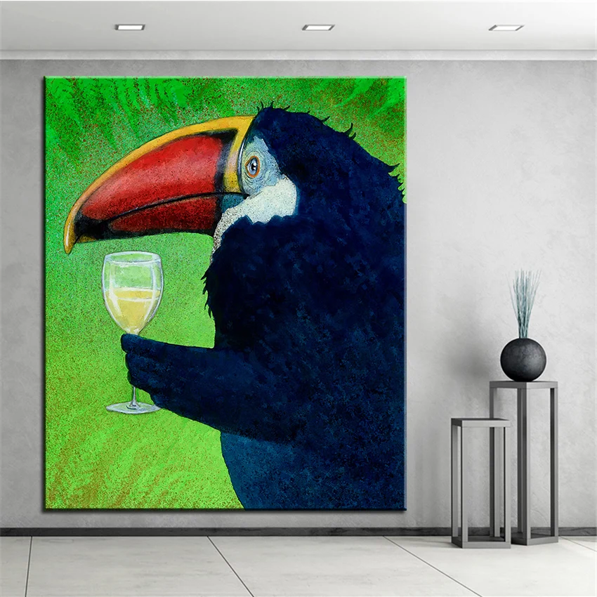 Large size Printing Oil Painting toucan tokay Wall painting Wall Art Decoration Picture For Living Room painting No Frame
Large size Printing Oil Painting toucan tokay Wall painting Wall Art Decoration Picture For Living Room painting No Frame