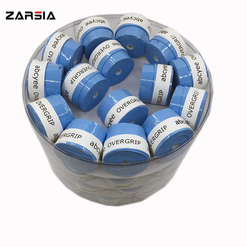 (Sky blue)60 pcs Abcyee High quality emboss patternTennis Overgrip sticky feel Tennis Rackets Grips Badminton Overgrip
(Sky blue)60 pcs Abcyee High quality emboss patternTennis Overgrip sticky feel Tennis Rackets Grips Badminton Overgrip