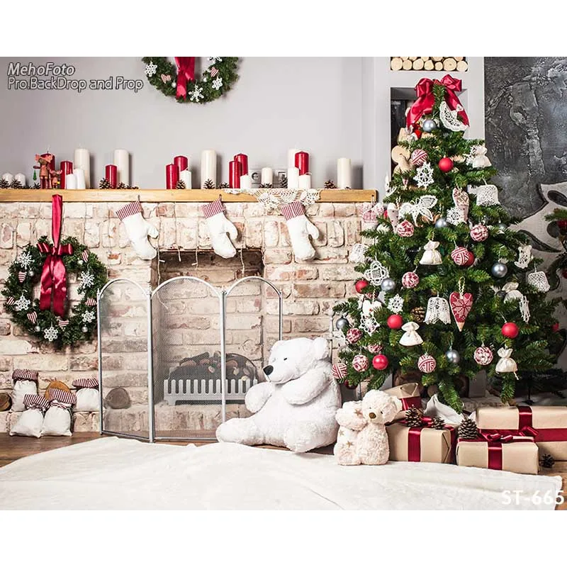 Christmas Background Vinyl Photography Backdrops Computer Printed Christmas tree and Gift box for Photo Studio ST-665
Christmas Background Vinyl Photography Backdrops Computer Printed Christmas tree and Gift box for Photo Studio ST-665