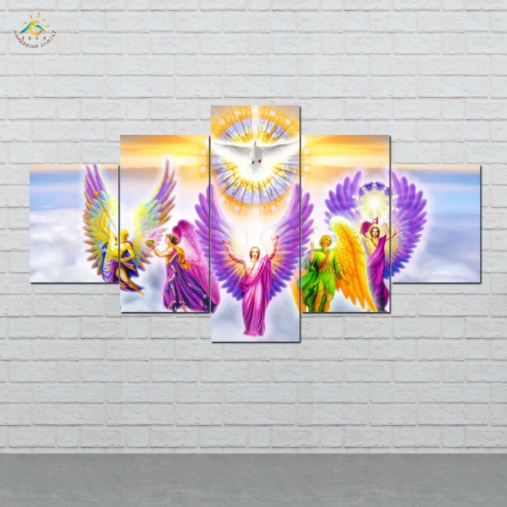 Angel Gods Modern Canvas Art Prints Poster Wall Painting Home Decoration Artwork Wall Art Pictures for Bedroom 5 PIECES
Angel Gods Modern Canvas Art Prints Poster Wall Painting Home Decoration Artwork Wall Art Pictures for Bedroom 5 PIECES