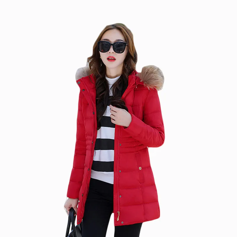 2017 NEW HOT SALE WOMEN WINTER JACKER MID-LENGTH LARGE FUR COLLAR HOODED THICKEN WARM FEMALE PARKAS COTTON WADDED ZL588
2017 NEW HOT SALE WOMEN WINTER JACKER MID-LENGTH LARGE FUR COLLAR HOODED THICKEN WARM FEMALE PARKAS COTTON WADDED ZL588