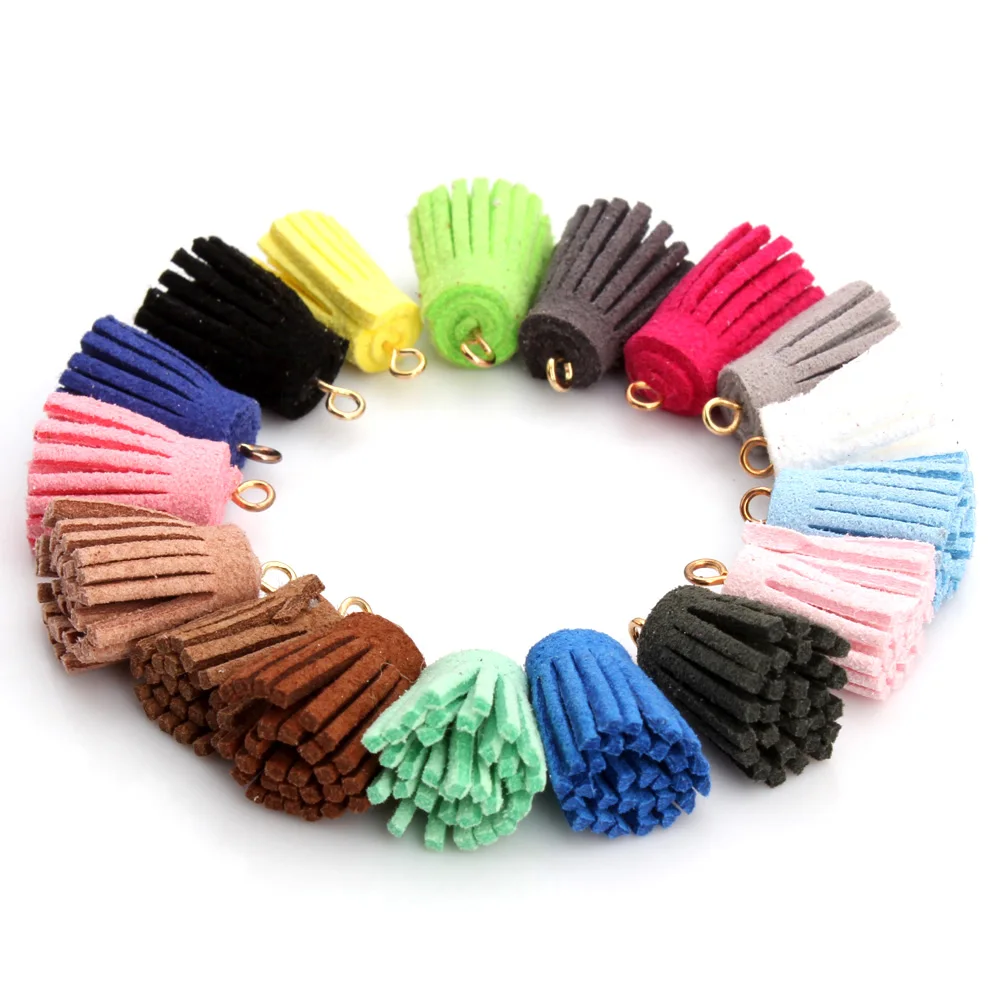 OlingArt 10PCS/LOT 15mm with DIY keychain for mobile harness with suede tassels with gold small hole for DIY jewerly making DIY
OlingArt 10PCS/LOT 15mm with DIY keychain for mobile harness with suede tassels with gold small hole for DIY jewerly making DIY