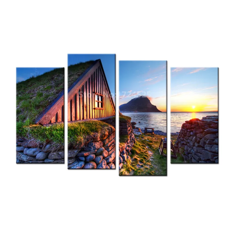 Unframe Nordic Decoration 4 Pieces Drop Shipping Sunrise Seaside Landscape Modern Canvas Art Painting For Living Room Home Decor
Unframe Nordic Decoration 4 Pieces Drop Shipping Sunrise Seaside Landscape Modern Canvas Art Painting For Living Room Home Decor