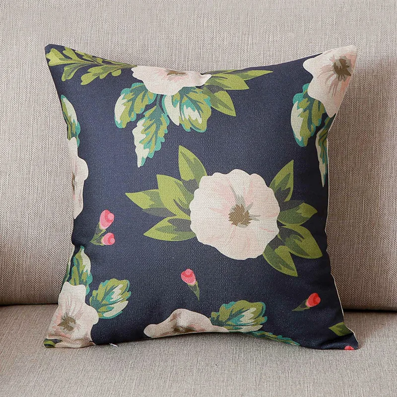 CUSCOV new fashion clear flower pattern printing linen sofa car pillowcase cushion cover fashion home fabric bedding pillowcover
CUSCOV new fashion clear flower pattern printing linen sofa car pillowcase cushion cover fashion home fabric bedding pillowcover