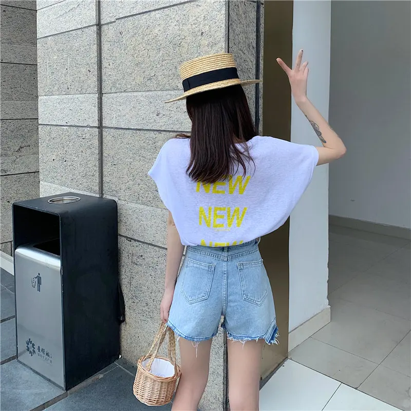HziriP Summer Sexy Jean Brief 2019 Irregular Casual Stylish Hot Selling High Quality High Waist Denim All Match Shorts Plus Size
HziriP Summer Sexy Jean Brief 2019 Irregular Casual Stylish Hot Selling High Quality High Waist Denim All Match Shorts Plus Size