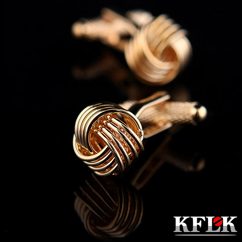 KFLK shirt cufflinks for mens Brand cuff button Gold-color cuff links High Quality Twist male gemelos abotoaduras guests
KFLK shirt cufflinks for mens Brand cuff button Gold-color cuff links High Quality Twist male gemelos abotoaduras guests