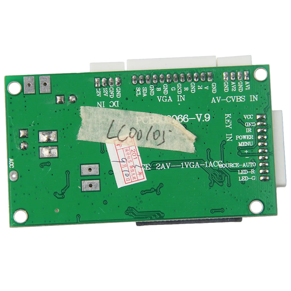 Free Shipping VGA+2AV+Reversing Driver Board Work For 7inch 800*480 50pin AT070TN90 LCD Panel
Free Shipping VGA+2AV+Reversing Driver Board Work For 7inch 800*480 50pin AT070TN90 LCD Panel
