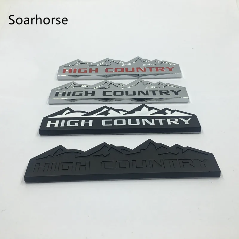 Soarhorse For Chevrolet Silverado Sierra Fender or Tailgate HIGH COUNTRY Emblem Nameplate
Soarhorse For Chevrolet Silverado Sierra Fender or Tailgate HIGH COUNTRY Emblem Nameplate