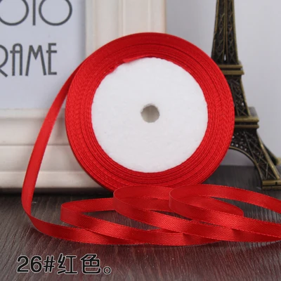 25 Yards 1/4" 6mm Red Pink ROSE Single Face Satin Ribbon Gift Packing Christmas Ribbons Wedding Party Decorative Crafts Ribbons
25 Yards 1/4" 6mm Red Pink ROSE Single Face Satin Ribbon Gift Packing Christmas Ribbons Wedding Party Decorative Crafts Ribbons