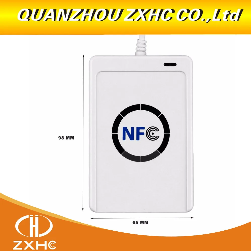 NFC ACR122U RFID считыватель смарт карт записывающее устройство копировальный аппарат