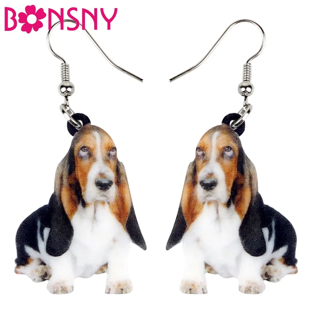 Bonsny Acrylic Cute Sitting Basset Hound Dog Earrings Dangle Drop New Novelty Animal Jewelry For Women Girls Gift Statement Pets
Bonsny Acrylic Cute Sitting Basset Hound Dog Earrings Dangle Drop New Novelty Animal Jewelry For Women Girls Gift Statement Pets