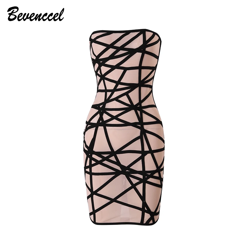 Women Summer 2021 New Sexy Bandage Dress Strapless Mesh Striped Hollow Out Sleevelss Night Out Celebrity Vestidos Women Dress
Women Summer 2021 New Sexy Bandage Dress Strapless Mesh Striped Hollow Out Sleevelss Night Out Celebrity Vestidos Women Dress