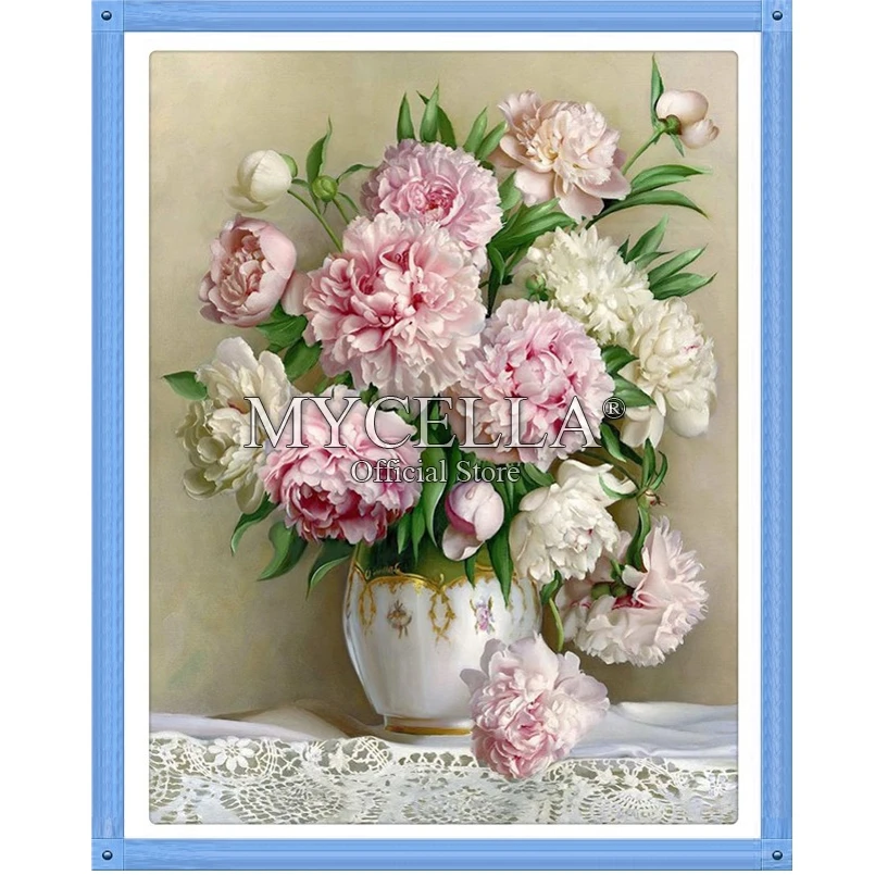 Peony 5D DIY Diamond Painting Cross Stitch Needlework Round Rhinestone Mosaic Diamond Embroidery FlowersHome Decor Crafts Gift
Peony 5D DIY Diamond Painting Cross Stitch Needlework Round Rhinestone Mosaic Diamond Embroidery FlowersHome Decor Crafts Gift