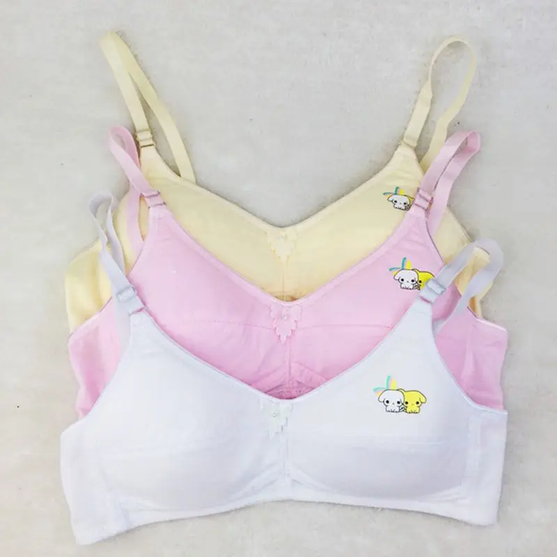 Young Girls Bra Teenager Soft Cotton Cartoon No Steel Ring Student Adjustable Lingerie Underwear Teenage Girl Comfortable Bras
Young Girls Bra Teenager Soft Cotton Cartoon No Steel Ring Student Adjustable Lingerie Underwear Teenage Girl Comfortable Bras