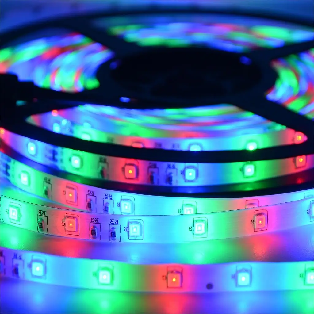10M 3528 Waterproof LED Strip RGB Light 60LEDs/M Flexible Ledstrip for Decoration Remote Controller 12V 5A Power US/UK Plug
10M 3528 Waterproof LED Strip RGB Light 60LEDs/M Flexible Ledstrip for Decoration Remote Controller 12V 5A Power US/UK Plug