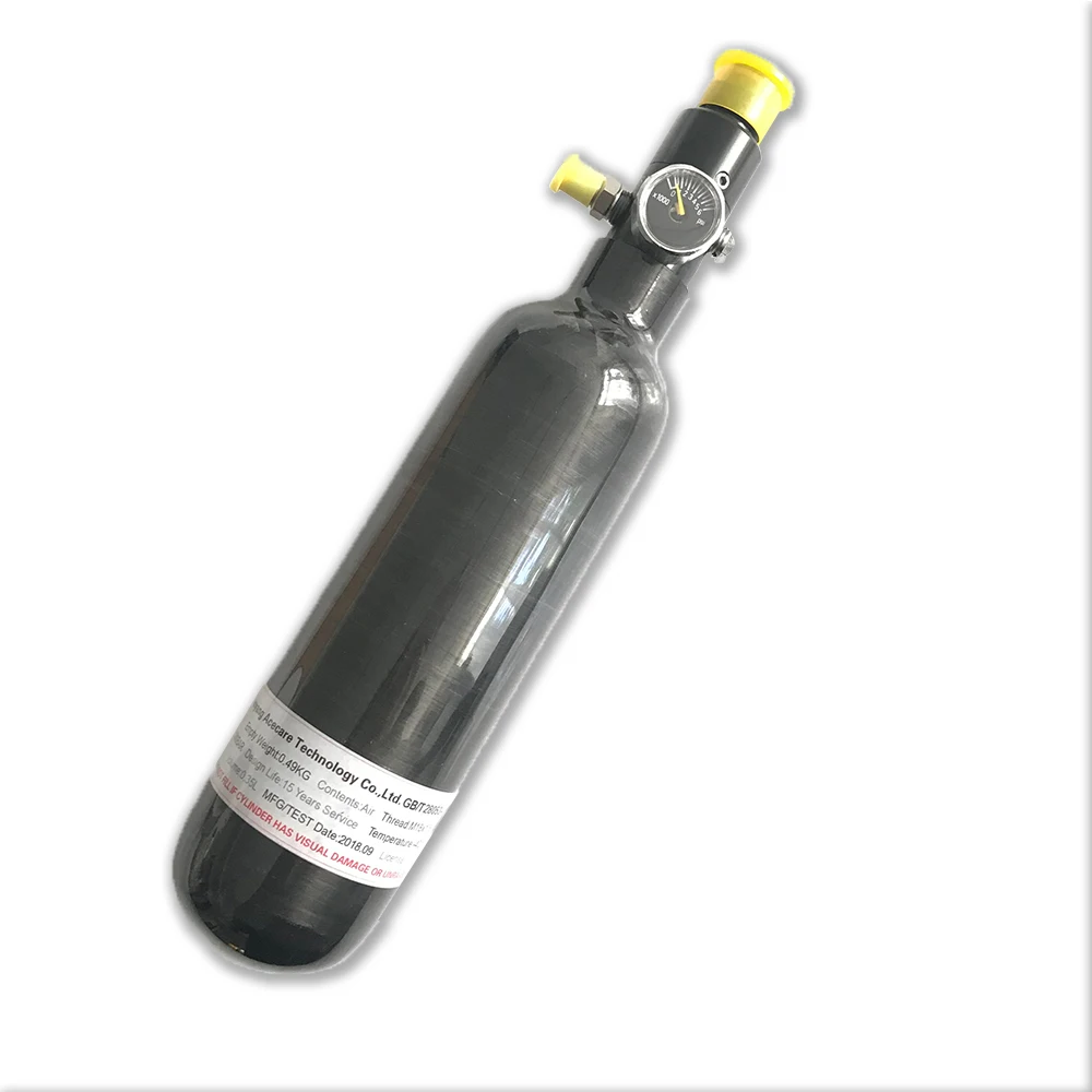AC303561 цилиндр hpa маленький 0 35 л бутылка для дайвинга охоты пейнтбола сжатого
